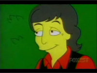 Paul McCartney in The Simpsons