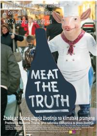 Poster for the movie 'Meat the Truth' projection [ 87.03 Kb ]