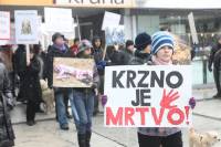 Demo against fur in Osijek [ 91.53 Kb ]