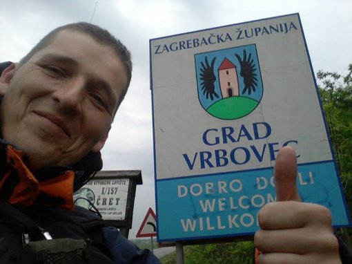 Vedran has arrived in Vrbovec [ 52.67 Kb ]